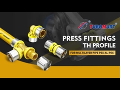 Hpn58-3 CW617N CW602N Pex Press Fittings Union Elbow Tee Pex Pipe Fittings لوازم جانبی لوله های پیکس