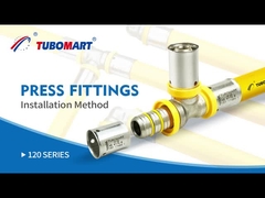 لوله کشی Pex Press Fittings 3/4 اینچ برای لوله های گاز لوله حمام