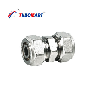 لوله های دوامدار Pex Quick Connect Fittings کروم پوشانده برای لوله کشی
