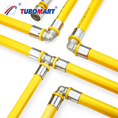 1/2 اینچ ضد نشت Pex Press Fittings Press Fittings برای تجهیزات بهداشتی