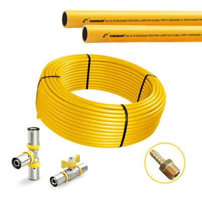 مهر و موم خوب سفارشی 100m / رول PEX Al لوله های گاز PEX سیستم لوله های گاز آلومینیوم OEM