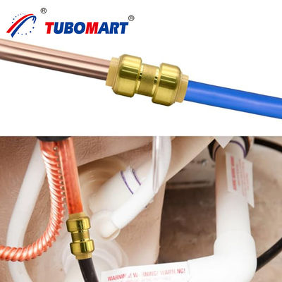 Tubomart OEM C46500 فشرده سازی Pex برای سیستم های گاز و آب