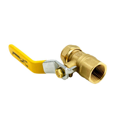 گواهینامه SAI HPB58-3A دریچه توپ مس برای گاز برای دریچه های گاز PEX-AL-PEX