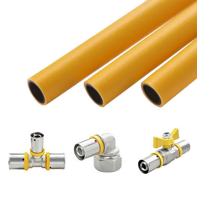 2-3MM دیوار PEX AL لوله PEX با مقاومت در برابر خوردگی و فشار آسان در اتصال
