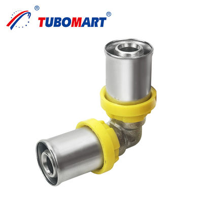 کیفیت خوب TH نوع press press fitting با گواهینامه ISO9001 Pex Al Pex press fittings برای سیستم گاز