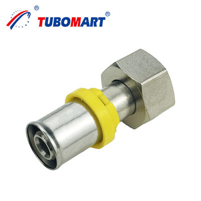 توب مارت عمده فروشی TH Style PEX AL PEX Press Fitting Elbow Tee Coupling Press Fitting Brass با گواهینامه ISO9001
