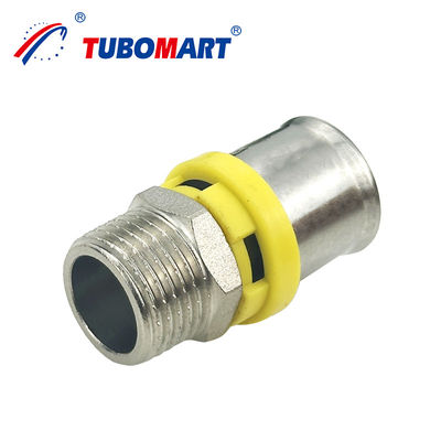 Tubomart برنج HPb 58-3A یا DZR برنج CW 602N Pex Al Pex لوله مطبوع مناسب قابل استفاده مجدد و سازگار با محیط زیست