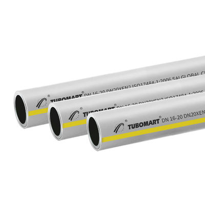لوله های چند لایه کامپوزیت Pex Al Pex با جوشکاری همپوشانی باسن Tubomart، آب بندی قابل اعتماد برای سیستم آب و گاز