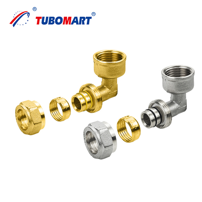 اتصالات فشرده سازی برنجی مقاوم در برابر خوردگی 16-32 میلی‌متری - سفارشی OEM برای سیستم‌های لوله‌کشی/گاز هوا HVAC اتصالات لوله برنجی سنگین