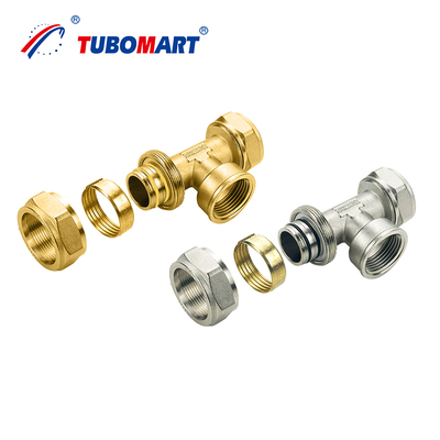 اتصالات فشاری Pex Al Pex با اندازه سفارشی OEM برای سیستم گاز عملکرد بهینه و دوام