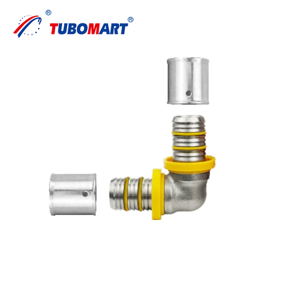 پشتیبانی سفارشی OEM OEM ODM Pex Al Pex Press Fittings برای سیستم های گاز و آب 24 سال تجربه تولید