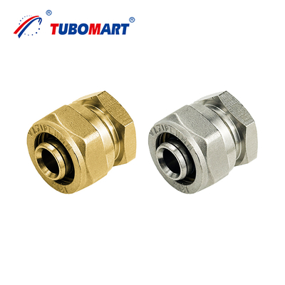 اتصالات فشاری کارخانه ای Pex Al Pex برای سیستم گاز / آب دارای گواهینامه ISO 9001/9002 سفارشی
