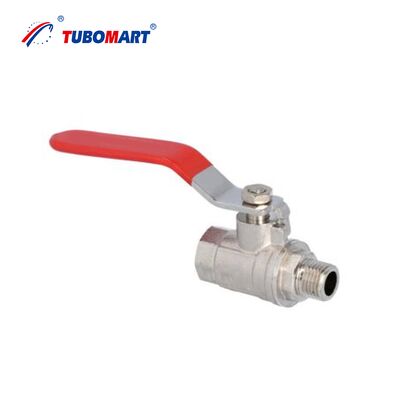 TUBOMART OEM Valve Ball Valve با دسته پروانه 1/2''-1'' ISO 9001 برای آب و گاز